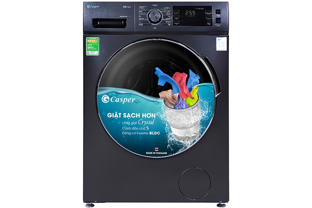 Máy giặt Casper Inverter 9.5 kg WF-95I140BGB