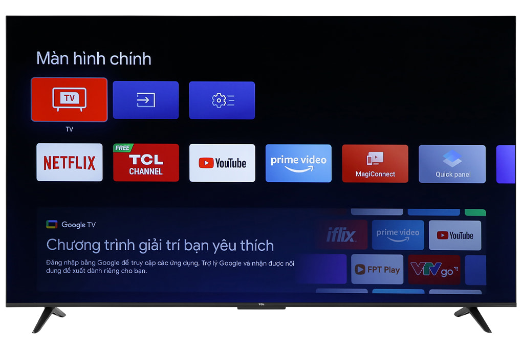 Google Tivi TCL 4K 55 inch 55P635