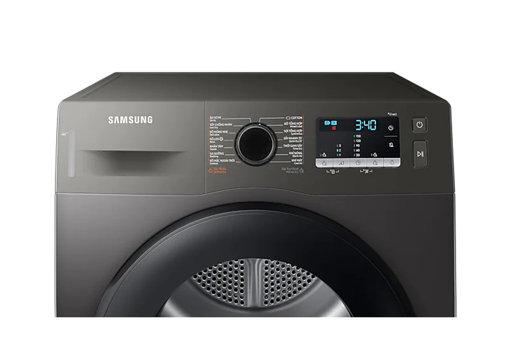 Máy sấy bơm nhiệt Samsung 9 kg DV90TA240AX/SV