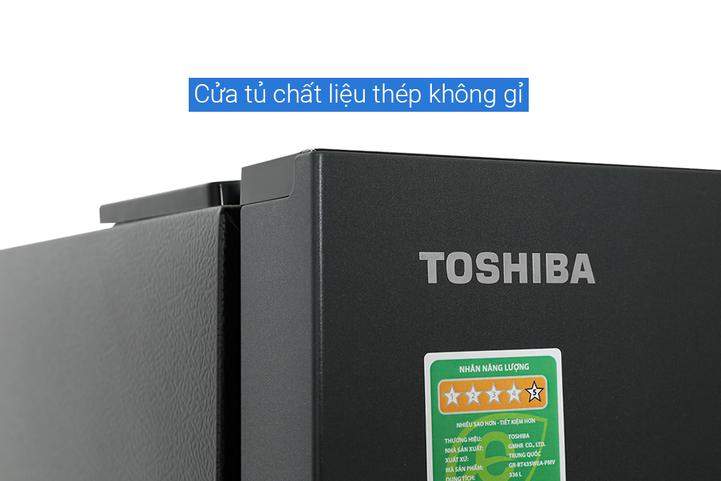 Tủ lạnh Toshiba Inverter 336 lít GR-RT435WEA-PMV(06)-MG