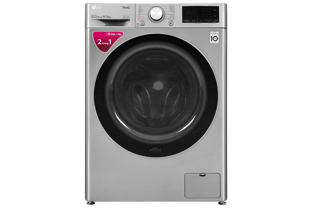 Máy giặt sấy LG AI DD Inverter giặt 9kg - sấy 5kg FV1409G4V