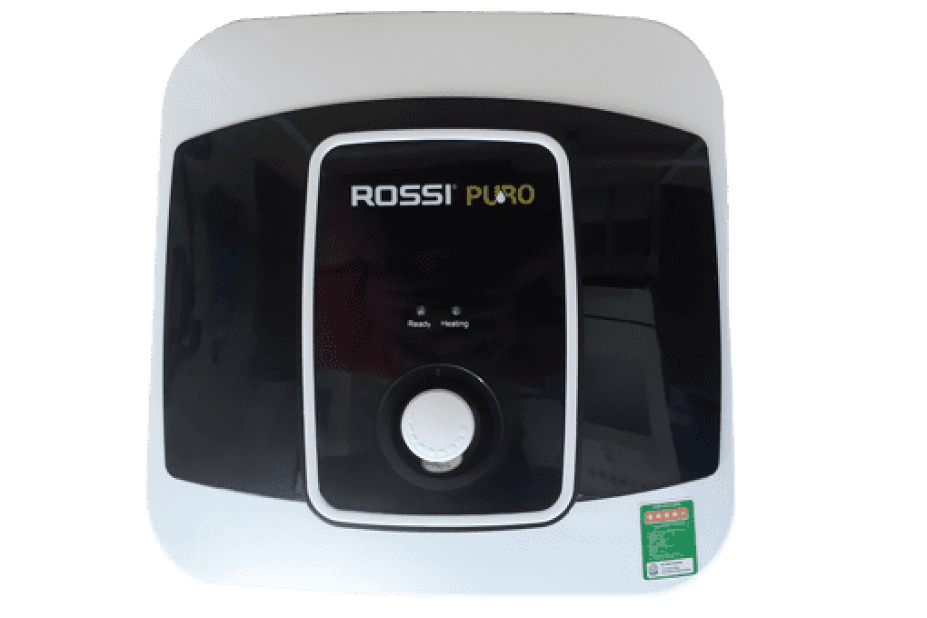Bình tắm nóng lạnh Rossi Puro 20 lít vuông RPO 20SQ